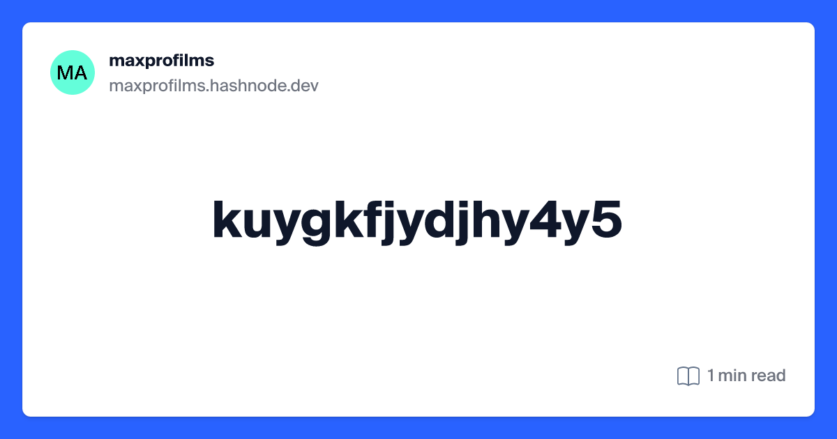 maxprofilms.hashnode.dev