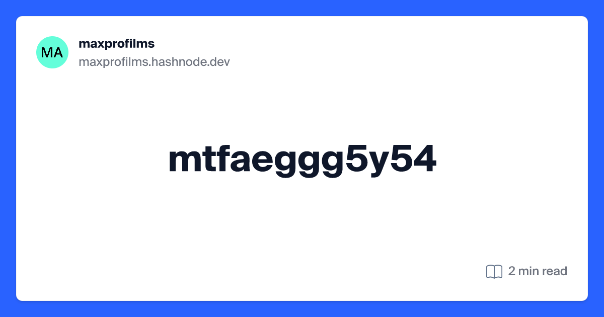 maxprofilms.hashnode.dev